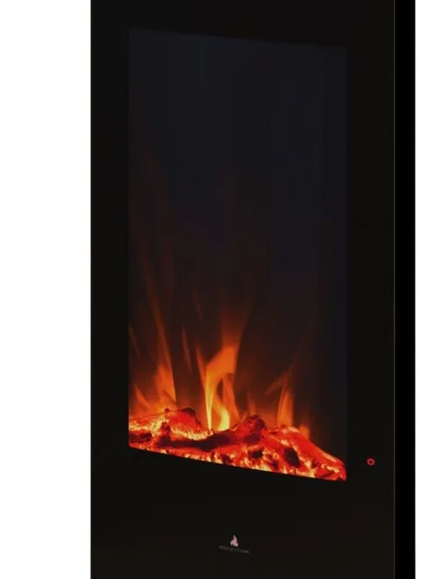 Noble Flame DETROIT V [vertikaler gewölbter Elektro-Wandkamin]